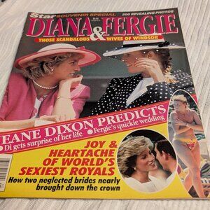 Star Magazine Diana & Fergie Those Scandalous Wives of Windsor! Vintage 1992